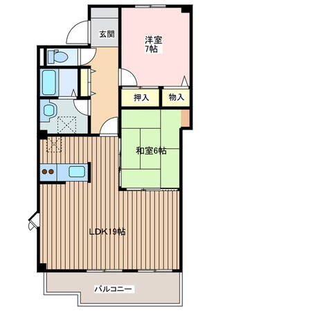 エステート湯口の物件間取画像